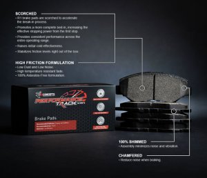 Audi A8 Brake Pads - Front - R1 Concepts - Track/Street - `00-`03